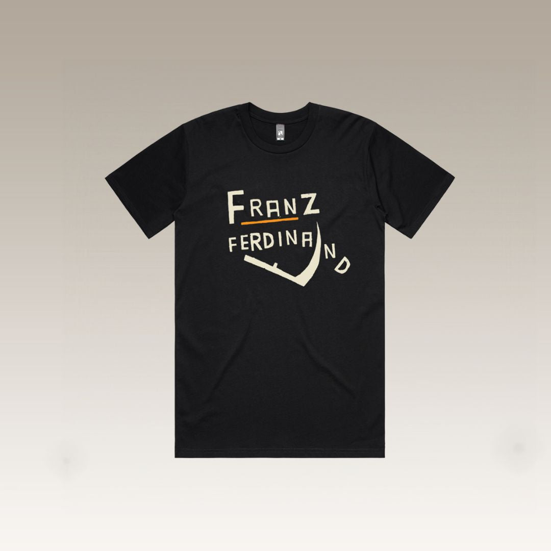 Franz Ferdinand Black Logo Tee